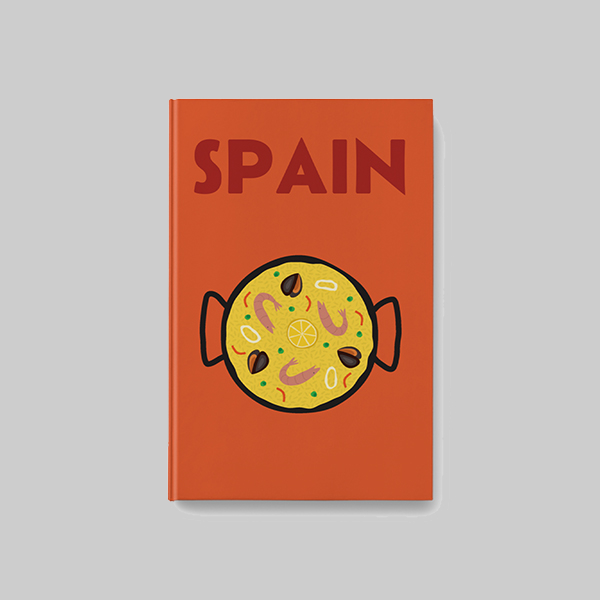 Travel AI Theme A4 Portrait Personalised Hardcover Photobook featuring custom travel photos in a premium vertical hardcover design.