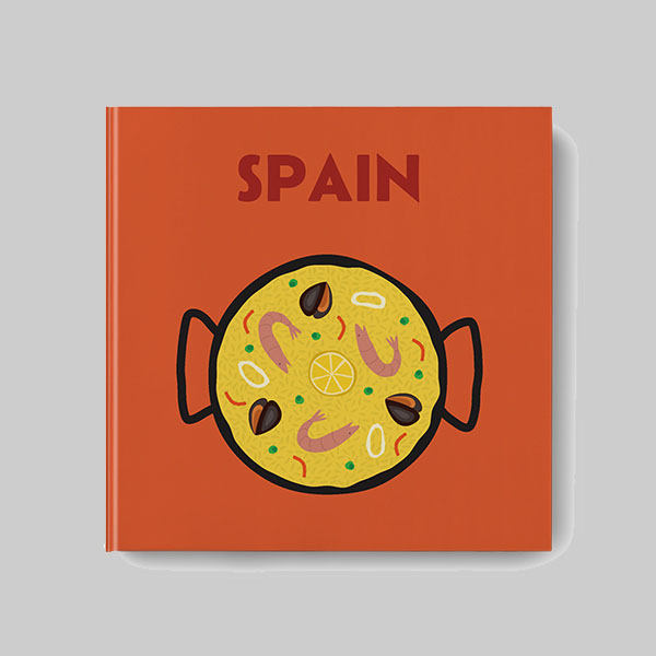 Travel AI Theme Square Personalised Hardcover Photobook featuring custom travel photos in a premium square hardcover album.