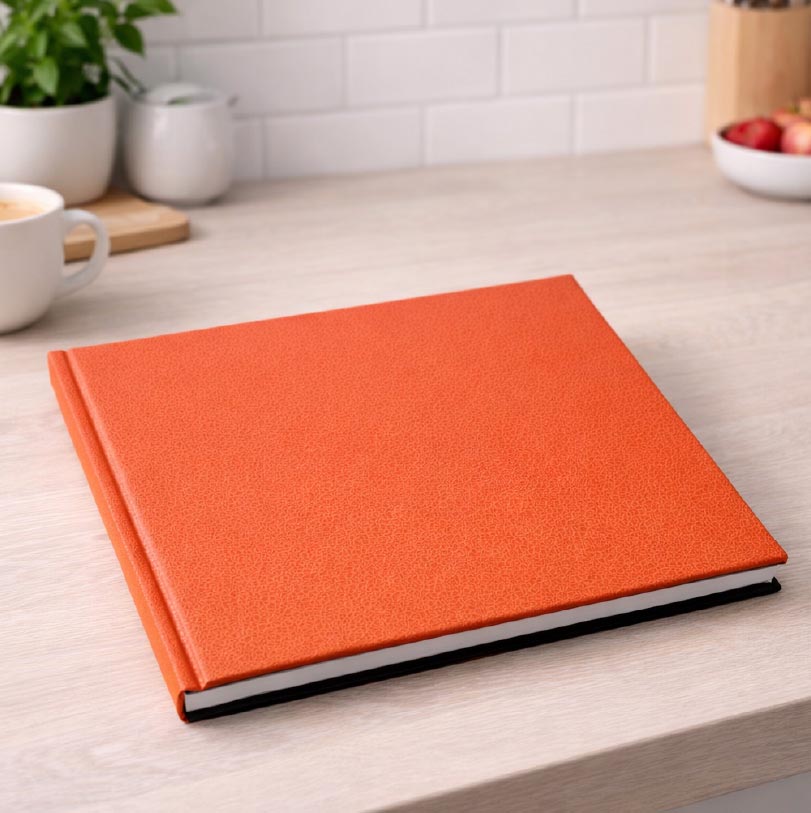 300x300 lay-flat luxury hardcover photobook with photographic print finish and flat opening panoramic spread