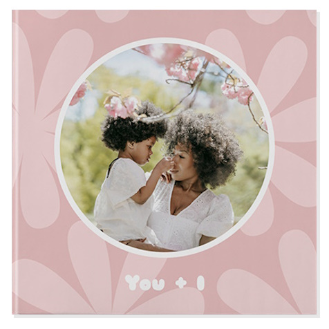AI themed photobooks with a botanical theme, featuring personalised photo albums designed with natural plant and floral aesthetics for elegant memory keeping.