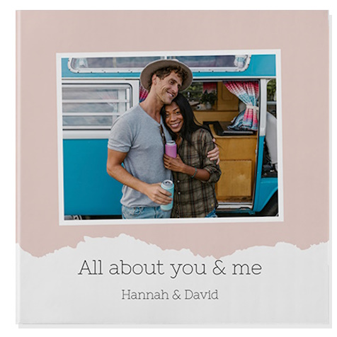 AI themed photobooks with a scrapbook theme, featuring personalised photo albums designed with collage-style layouts for creative memory keeping.