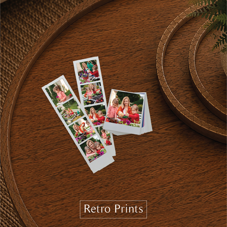 Personalized family photo printed on premium canvas